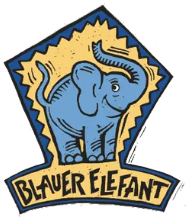 Blauer Elefant